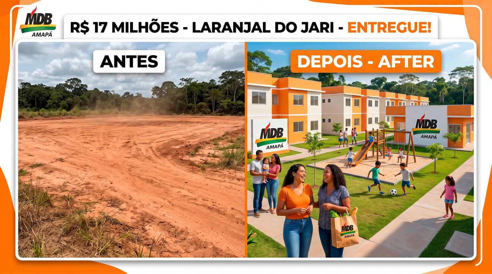 Antes e Depois com IA
